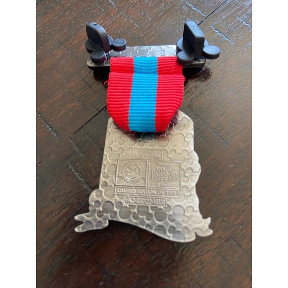 Disneyland Annual Passholder 2017 Matterhorn Bobsled Ribbon LE‎ Disney Pin - Picture 5 of 7